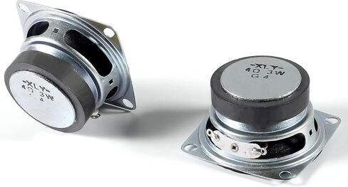 2PCS 2" 4Ohm 3W DIY Small Full Range Audio Speaker Stereo Woofer Loudspeaker for Arduino and DIY Speaker in Saudi Arabia