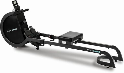 OVICX Magnetic Rowing Machine for Home Use Foldable Indoor Rower Exercise Equipment for Whole Body Workout with Double Track in Saudi Arabia