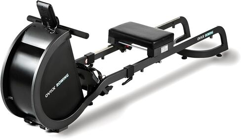OVICX Magnetic Rowing Machine for Home Use Foldable Indoor Rower Exercise Equipment for Whole Body Workout with Double Track in Saudi Arabia