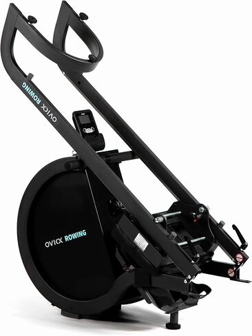 OVICX Magnetic Rowing Machine for Home Use Foldable Indoor Rower Exercise Equipment for Whole Body Workout with Double Track in Saudi Arabia