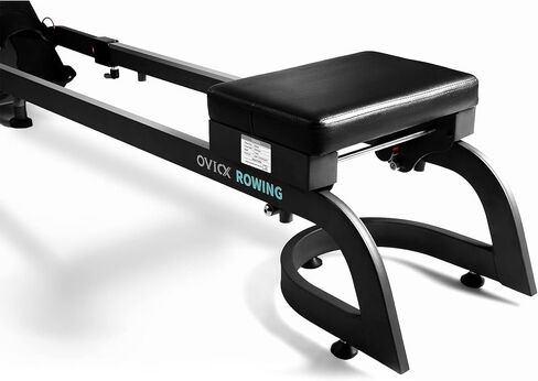 OVICX Magnetic Rowing Machine for Home Use Foldable Indoor Rower Exercise Equipment for Whole Body Workout with Double Track in Saudi Arabia