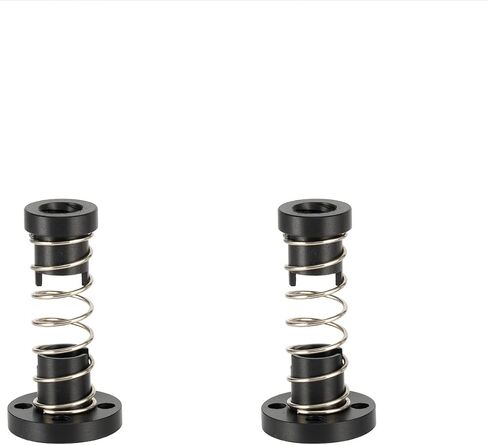 2-Pack TR8x8 T8 POM Anti Backlash Nuts Pitch 2mm Lead 8mm for Lead 8mm Acme Threaded Rod Eliminate The Gap Spring DIY CNC Accessories in Saudi Arabia