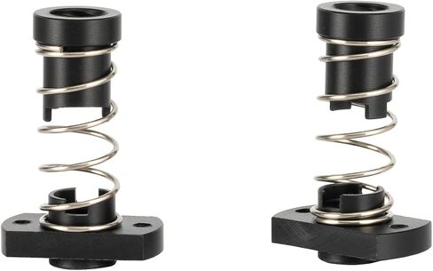 2-Pack TR8x8 T8 POM Anti Backlash Nuts Pitch 2mm Lead 8mm for Lead 8mm Acme Threaded Rod Eliminate The Gap Spring DIY CNC Accessories in Saudi Arabia