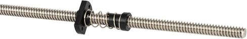 2-Pack TR8x8 T8 POM Anti Backlash Nuts Pitch 2mm Lead 8mm for Lead 8mm Acme Threaded Rod Eliminate The Gap Spring DIY CNC Accessories in Saudi Arabia