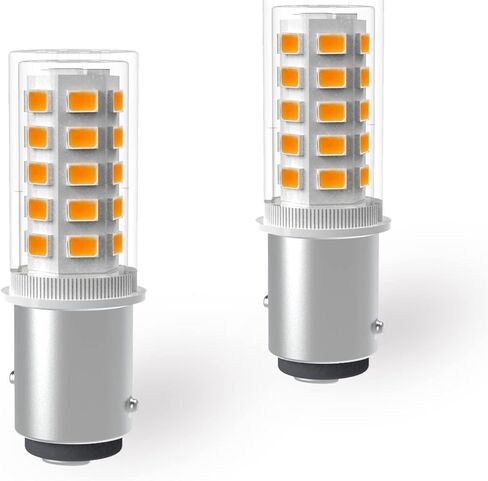 12 Volt Brake Lights 1157 2057 2357 7528 BAY15D Amber LED Bulbs Replacement for RV Car Camper Trailer Tail Brake Stop Turn Signal Lights, Amber Yellow,DC12-24V,2Pack in Saudi Arabia