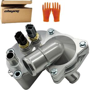 Aluminum Thermostat Housing Upgrade for 2001-2005 Ford Explorer & 2001-2011 Ranger, Also Fits 2001-2008 Mazda B4000 & 2001 Mercury Mountaineer, Replaces SK121093 4L5E8A586AB in Saudi Arabia