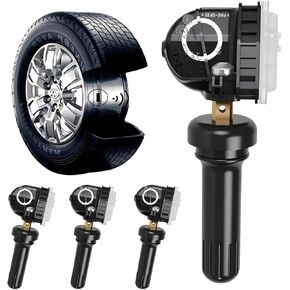 4-Pack TPMS Sensors 315MHz for Ford/Lincoln - Pre-Programmed Tire Pressure Monitor Replacement for F-150, Mustang, Edge, Ranger, Explorer, MKX (Fits OE# F2GT1A180AB/F2GZ1A189A/GL3T1A180GB) in Saudi Arabia