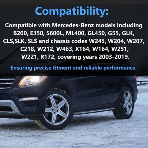 2PCS 5-Pin Multifunctional Control Relay, Compatible with Mercedes B200 E350 S600L ML400 GL450 G55 GLK CLS SLK SLS W204 W212 W221, Multifunctional Relay Replace 0025422319, 0025427619, 0009828523 in Saudi Arabia