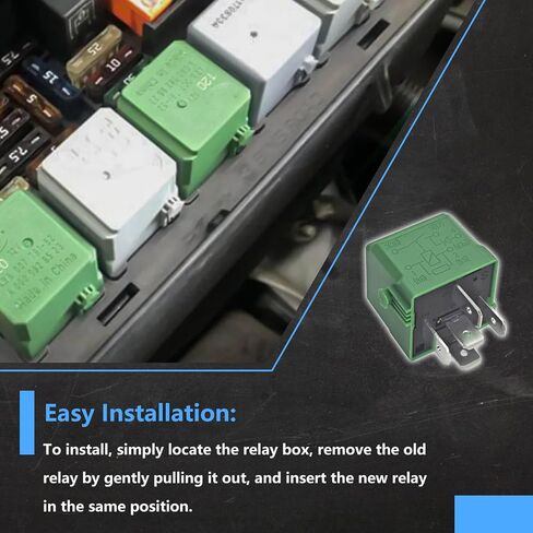 2PCS 5-Pin Multifunctional Control Relay, Compatible with Mercedes B200 E350 S600L ML400 GL450 G55 GLK CLS SLK SLS W204 W212 W221, Multifunctional Relay Replace 0025422319, 0025427619, 0009828523 in Saudi Arabia