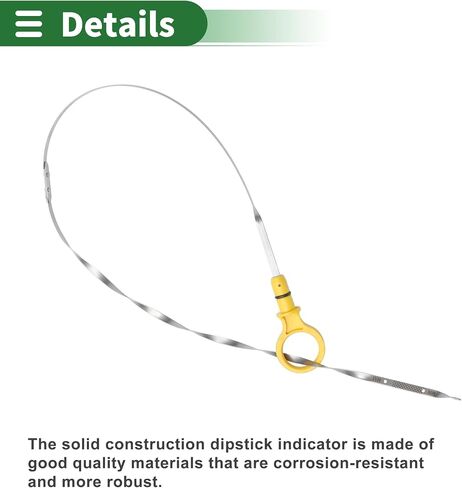 Oil Dipstick Oil Level Dip Stick No.1L3Z6750AA for Ford F-150 1998-2008 Includes Heritage Model/bodystyle – Precisely Engineered Fluid Level Gauge in Saudi Arabia