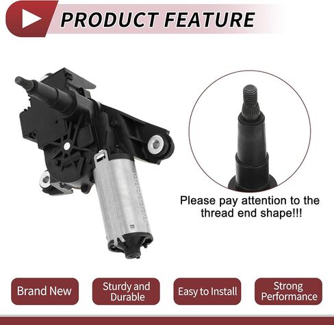 Windshield Wiper Motor for Jeep Liberty 2008-2012 Rear Windscreen Wiper Motor Replacement No.57010090AB/57010090AC 5 Pin in Saudi Arabia