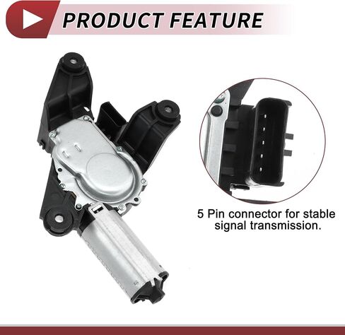 Windshield Wiper Motor for Jeep Liberty 2008-2012 Rear Windscreen Wiper Motor Replacement No.57010090AB/57010090AC 5 Pin in Saudi Arabia
