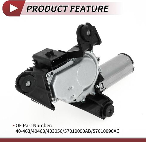 Windshield Wiper Motor for Jeep Liberty 2008-2012 Rear Windscreen Wiper Motor Replacement No.57010090AB/57010090AC 5 Pin in Saudi Arabia