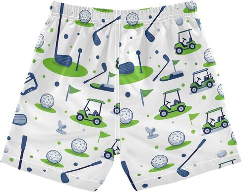 Red Sport Speed Car Boy's Swim Trunks Kids Toddler Swim Board Shorts Boy Beach Swimwear Swimsuit Bathing Suits M in Saudi Arabia