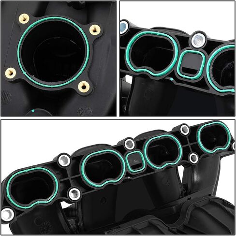 Auto Dynasty Engine Inlet Intake Manifold Compatible with 2010-2017 Chevy Captiva Equinox Sport Impala Malibu Orlando GMC Terrain Buick Lacrosse Regal Verano 2.4L in Saudi Arabia