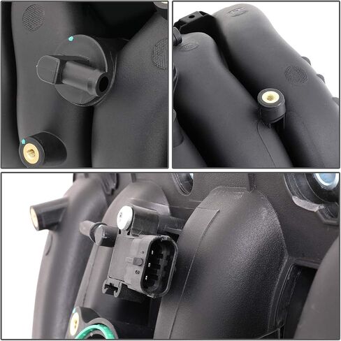 Auto Dynasty Engine Inlet Intake Manifold Compatible with 2010-2017 Chevy Captiva Equinox Sport Impala Malibu Orlando GMC Terrain Buick Lacrosse Regal Verano 2.4L in Saudi Arabia