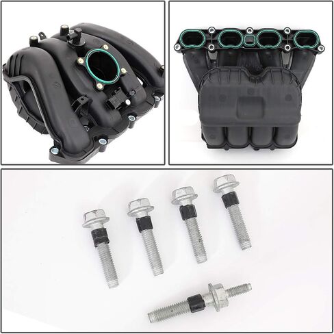 Auto Dynasty Engine Inlet Intake Manifold Compatible with 2010-2017 Chevy Captiva Equinox Sport Impala Malibu Orlando GMC Terrain Buick Lacrosse Regal Verano 2.4L in Saudi Arabia