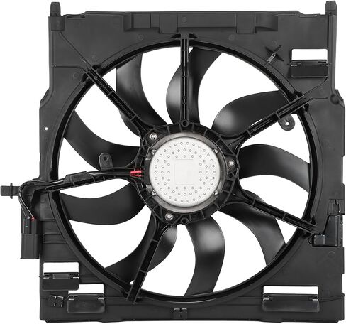 Cooling Fan 2009-2013 for BMW X5 xDrive35d 3.0L 2011-2013 for BMW X5 xDrive35i 3.0L 624470 17428618242 17427634471 17427616104 17427647753 17427795757 17428508177 in Saudi Arabia