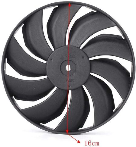 GZYF Black Engine Radiator Cooling Fan Blade Assembly Kit Accessaries for Honda CBR1000RR 2004-16 for Honda CBR600RR 03-16 in Saudi Arabia