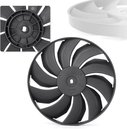 GZYF Black Engine Radiator Cooling Fan Blade Assembly Kit Accessaries for Honda CBR1000RR 2004-16 for Honda CBR600RR 03-16 in Saudi Arabia