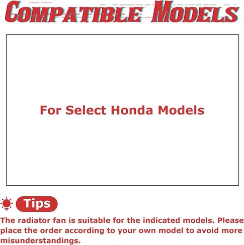 PartsFlow Radiator Dual Cooling Fan Assembly for 2015-2016 Honda CRV L4 2.4L Right 620-938 in Saudi Arabia