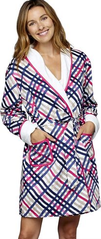 Women's J'Adore Short Cotton Spa Robe, Lingerie, Beautiful Gift Packaging in Saudi Arabia