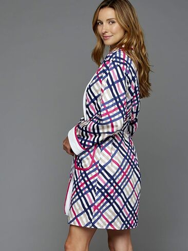 Women's J'Adore Short Cotton Spa Robe, Lingerie, Beautiful Gift Packaging in Saudi Arabia