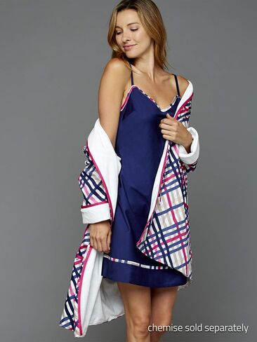 Women's J'Adore Short Cotton Spa Robe, Lingerie, Beautiful Gift Packaging in Saudi Arabia