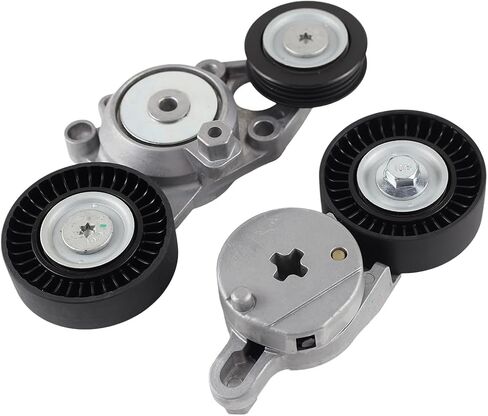 Belt Tensioner Pulley Tensioner Kit Compatible with Toyota Camry 2.5L 2010-2011, Replaces 1662036030,16601-0V010,4PK1240,3PK1200 in Saudi Arabia