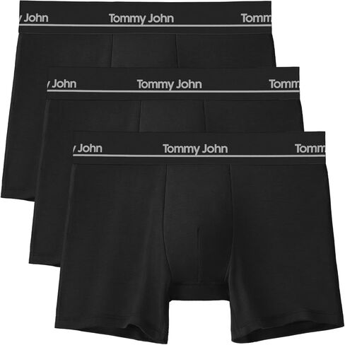 Tommy John Men's Essential Luxe Viscose Derived from Bamboo 4" Trunk Underwear in Saudi Arabia