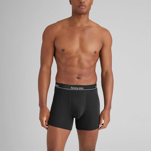 Tommy John Men's Essential Luxe Viscose Derived from Bamboo 4" Trunk Underwear in Saudi Arabia