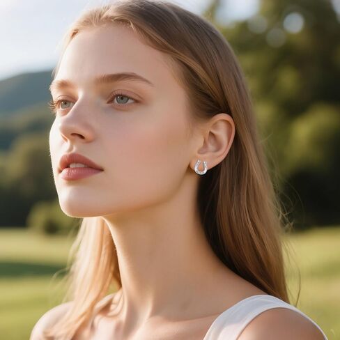 Duck Earrings S925 Sterling Silver Duck Yellow Opal Stud Earrings Cute Animal Duck Jewelry Gifts For Gifts Women in Saudi Arabia