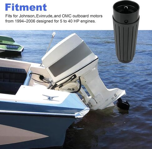 مقبض خارجي وهيليكس 436275 0436275 لمحركات OMC Evinrude Johnson 5 إلى 40HP من 1994 إلى 2006 in Saudi Arabia