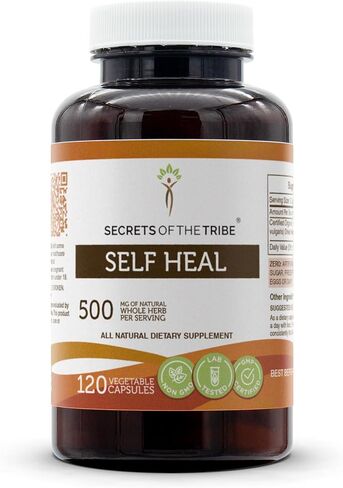 Secrets of the Tribe Self Heal 120 Capsules, 800 mg, Self Heal (Heal All, Prunella vulgaris) Dried Herb (120 Capsules) in Saudi Arabia