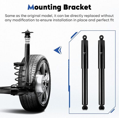 Rear Struts Fit for 2010-2017 GMC Terrain, 2005-2017 for Chevy Equinox, 2012-2013 for Captiva Sport, 06-09 for Pontiac Torrent, 08-10 for Saturn Vue, 07-09 for Suzuki Xl-7, Replace for 345055 in Saudi Arabia