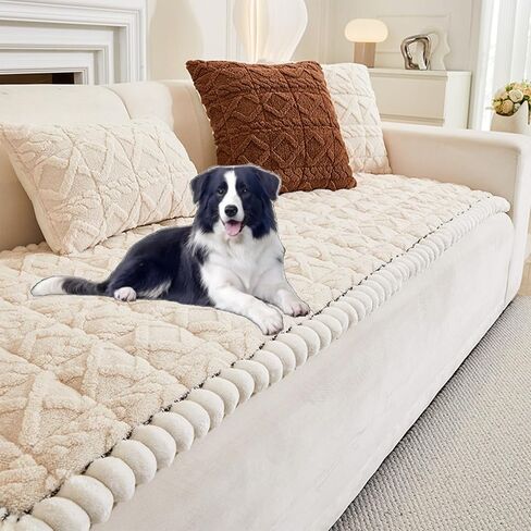 Pawcart Couch Cover, 2025 New Couch Cover for Dogs Washable, Non Slip Thick Corduroy Pet Blanket, Soft Warm Material, Gentle on Skin, Non-Allergic, Perfect for Home Use in Saudi Arabia