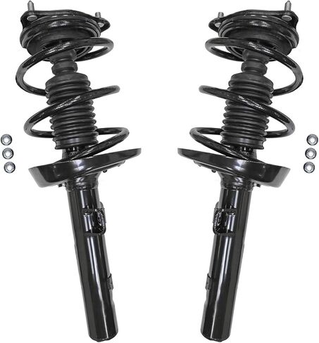 Detroit Axle - 8pc Struts Shocks Kit for 2016-2017 Honda Civic 2 Front Struts with Coil Spring 2 Rear Shock Absorbers 4 Front Rear Sway Bars Suspension Replacement in Saudi Arabia