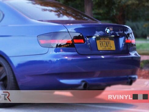 Rvinyl Tail Light Pre Cut Film Tint Cover Kit in Smoke Compatible with Chevrolet Tahoe 2015-2020 - Adhesive Backs in Saudi Arabia