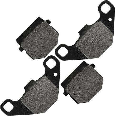 Caltric Front Rear Brake Pads Compatible with Can-Am DS90X Ds 90 X 2008-2019 in Saudi Arabia