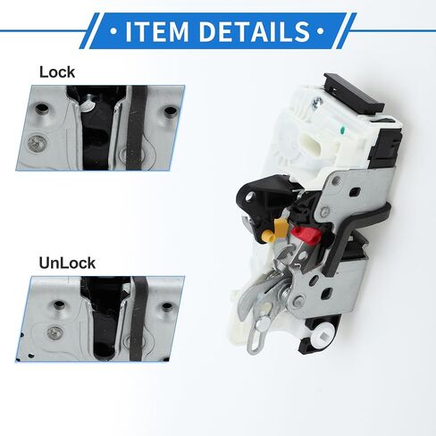 Power Door Lock Actuator Motor for Ram 1500 2011-2018 for Ram 2500 2011-2019 Rear Right Passenger Side Door Latch Actuator Assembly in Saudi Arabia