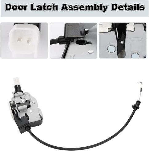 Rear Tailgate Hatch Door Latch Lock Actuator Compatible with Land Rover LR3 2005-2009 Land Rover LR4 2010-2016 Hatch Trunk Door Latch Lock Actuator Replacement for LR017470 FQR500080 FQR500220 in Saudi Arabia