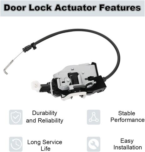 Rear Tailgate Hatch Door Latch Lock Actuator Compatible with Land Rover LR3 2005-2009 Land Rover LR4 2010-2016 Hatch Trunk Door Latch Lock Actuator Replacement for LR017470 FQR500080 FQR500220 in Saudi Arabia