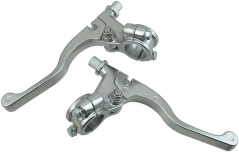 TC-Motor أذرع الفرامل القصيرة مقبض القابض لـ DRZ 110 125 KLX110 KLX125 PW80 TT-R 90E 50E 125E 110E XR200 XR100 XR70 XR50 XR75 CRF110F CRF80F Dirt Pit Bike (أسود) in Saudi Arabia