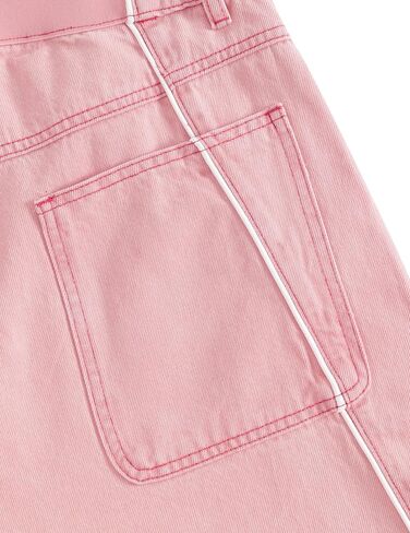 Aelfric Eden Wide Leg Jeans Mid Waist Baggy Barrel Jeans Streetwear Straight Denim Y2k Pants Unisex in Saudi Arabia