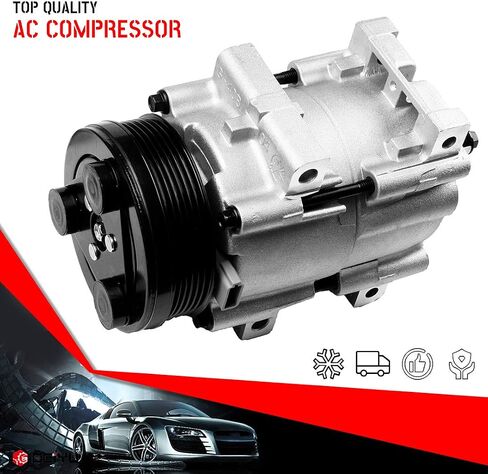 cciyu AC Compressor 1992-1996 for Ford Escort 1.9L 1997-2002 for Ford Escort 2.0L 1992-1996 for Mercury Tracer 1.9L 1997-1999 for Mercury Tracer 2.0L Air Conditioning Compressor with Clutch in Saudi Arabia