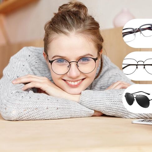 Push in Glasses Nose Pads 10 Pairs 15mm Silicone Air Chamber Glasses Nose Pad Replacement Kit Anti Slip Noses Piece Glass Accessories for Eye Glass Sunglasses - Clear in Saudi Arabia