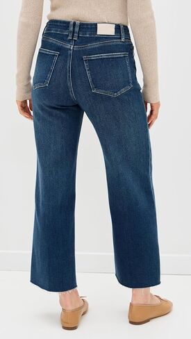 PAIGE Women's Anessa with Set in Pockets + Raw Hem Jeans in Saudi Arabia