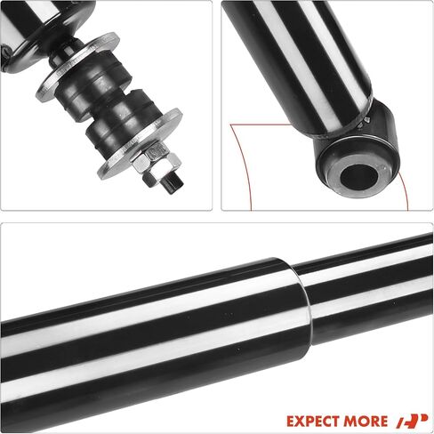 A-Premium Rear Pair (2) Gas Shock Strut Absorbers Compatible with Chevrolet Camaro Ford Pontiac Buick Lincoln Mercury Oldsmobile AMC Datsun, Driver and Passenger Side in Saudi Arabia