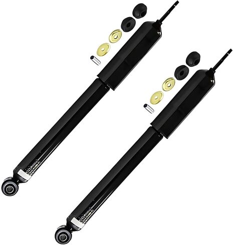 Detroit Axle - 2 Rear Shock Absorbers Honda Civic 2012 2013 2014 2015 [Sedan] Complete Shock Absorbers Assembly Replacement in Saudi Arabia