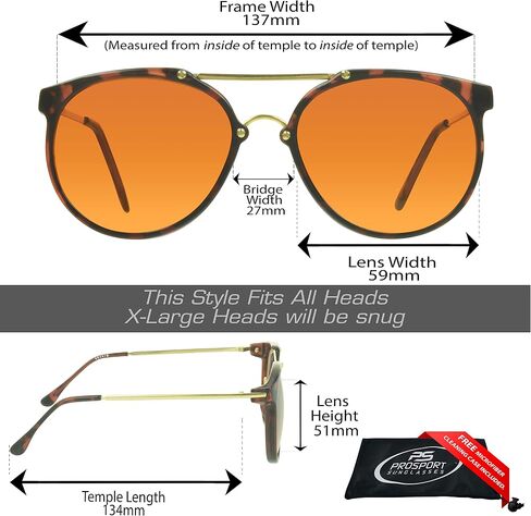 proSPORT Blue Light Blocker Glasses Sleep Better Computer Screen Orange Amber in Saudi Arabia